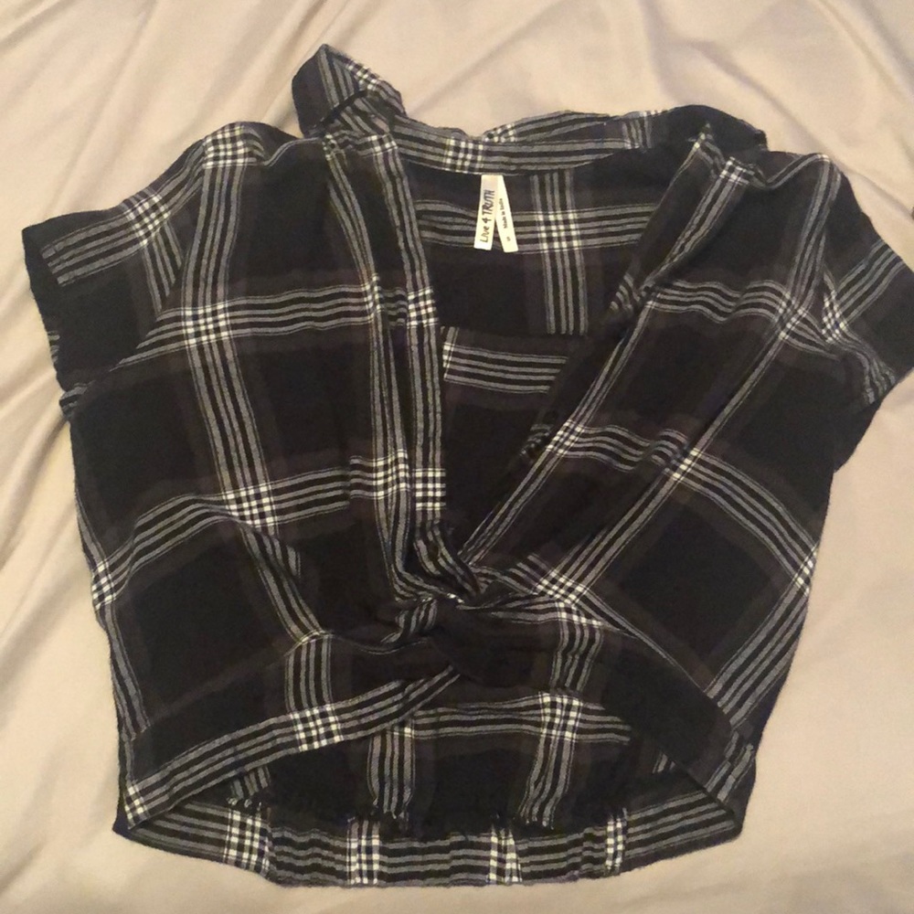Cropped Flannel